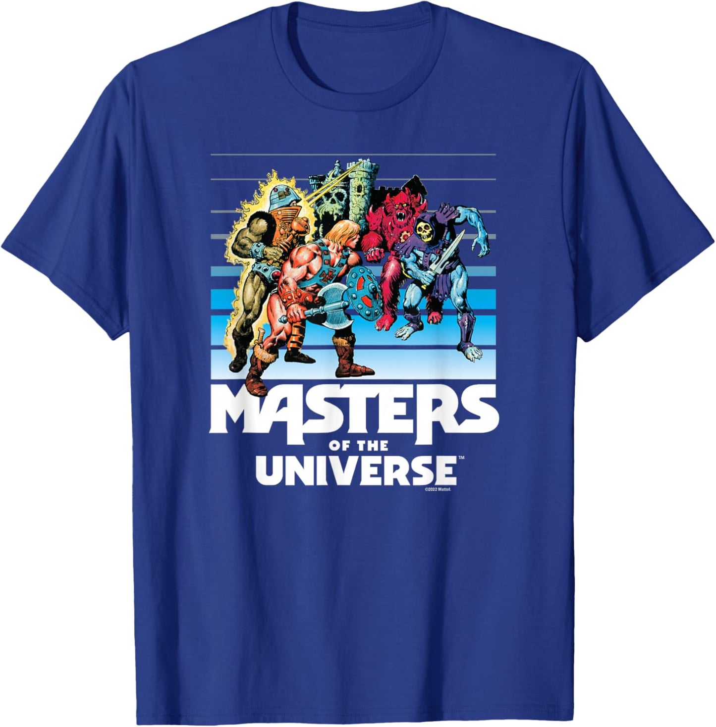 Masters Of The Universe - Fade T-Shirt - T-Shirt | Royal
