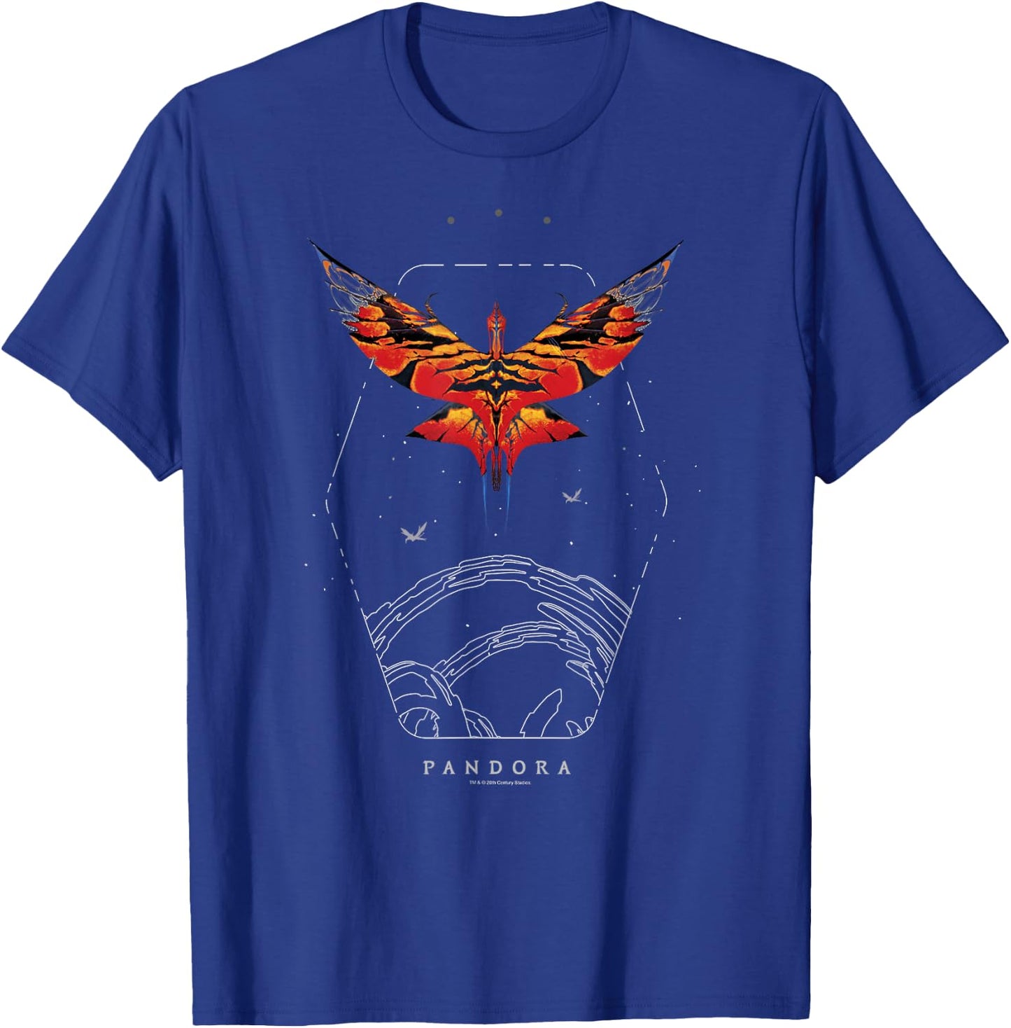 Avatar Pandora Great Leonopteryx Last Shadow T-Shirt - T-Shirt | Royal
