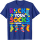 World Down Syndrome Awareness Rock Your Socks Men Women Kids T-Shirt - T-Shirt | Royal