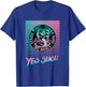 Cobra Kai Yes Sensei Retro Neon T-Shirt - T-Shirt | Royal
