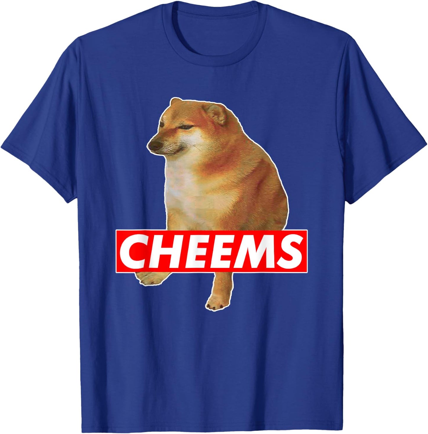 Cheems Ironic Doge Meme T-Shirt - T-Shirt | Royal