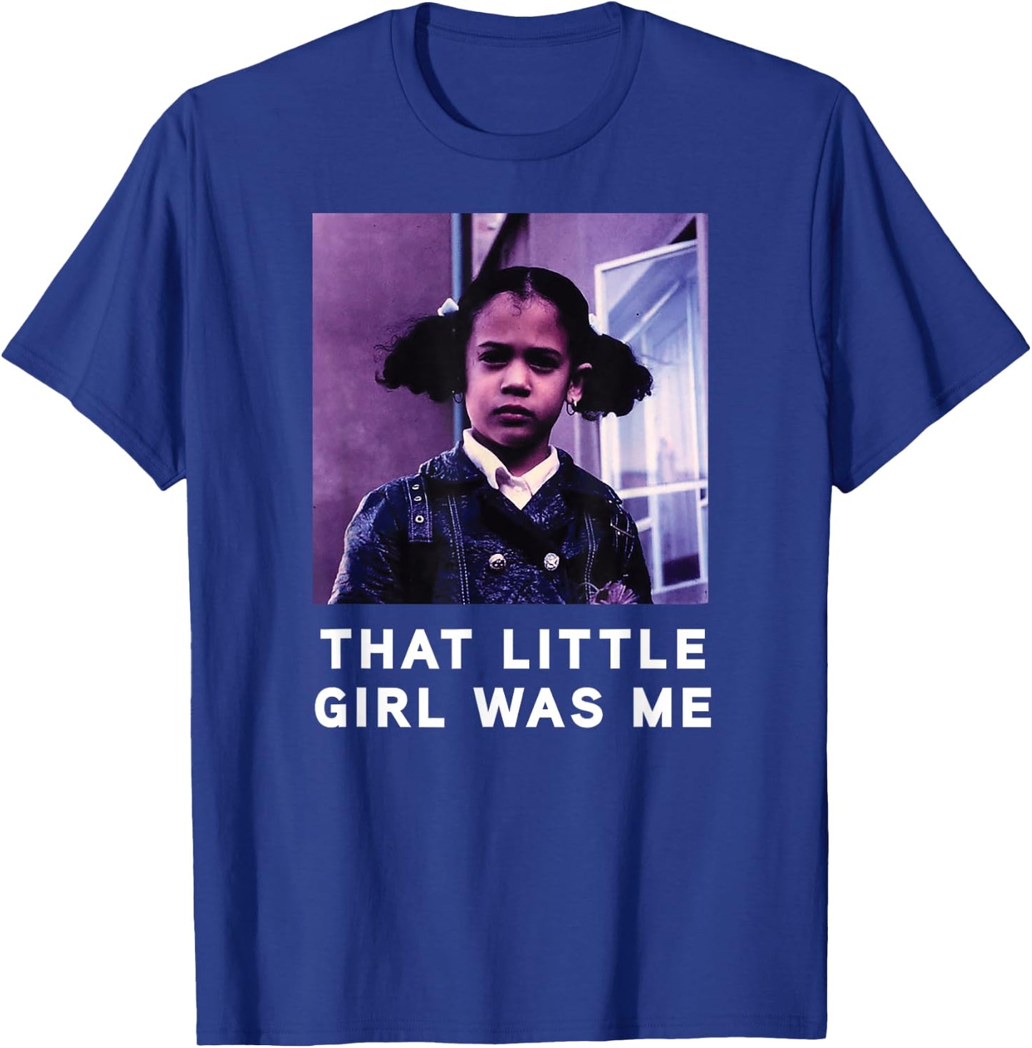 That Little Girl Was Me Kamala Harris - Biden Harris 2020 T-Shirt - T-Shirt | Royal