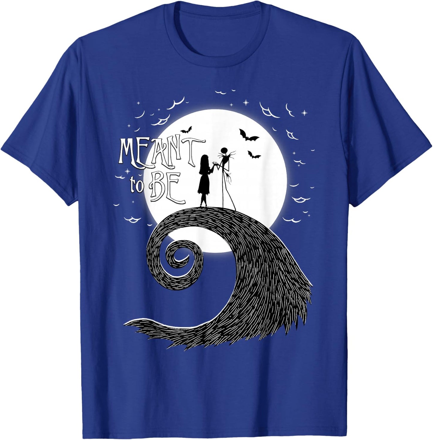 Disney The Nightmare Before Christmas Jack and Sally T-Shirt - T-Shirt | Royal