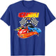 Grandma Of The Birthday Boy Race Car Birthday Party Racing T-Shirt - T-Shirt | Royal