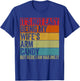 It's Not Easy Being My Wife's Arm Candy Retro Funny Husband T-Shirt - T-Shirt | Royal