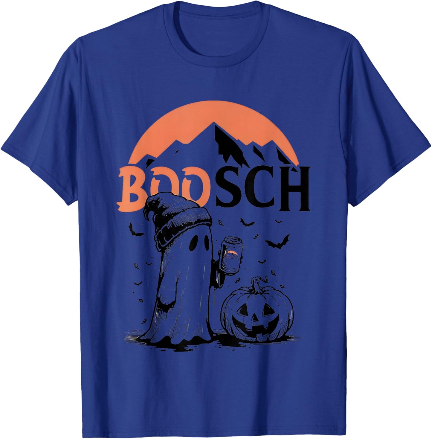 Boosch Beer Ghost Halloween 2024 T-Shirt - T-Shirt | Royal