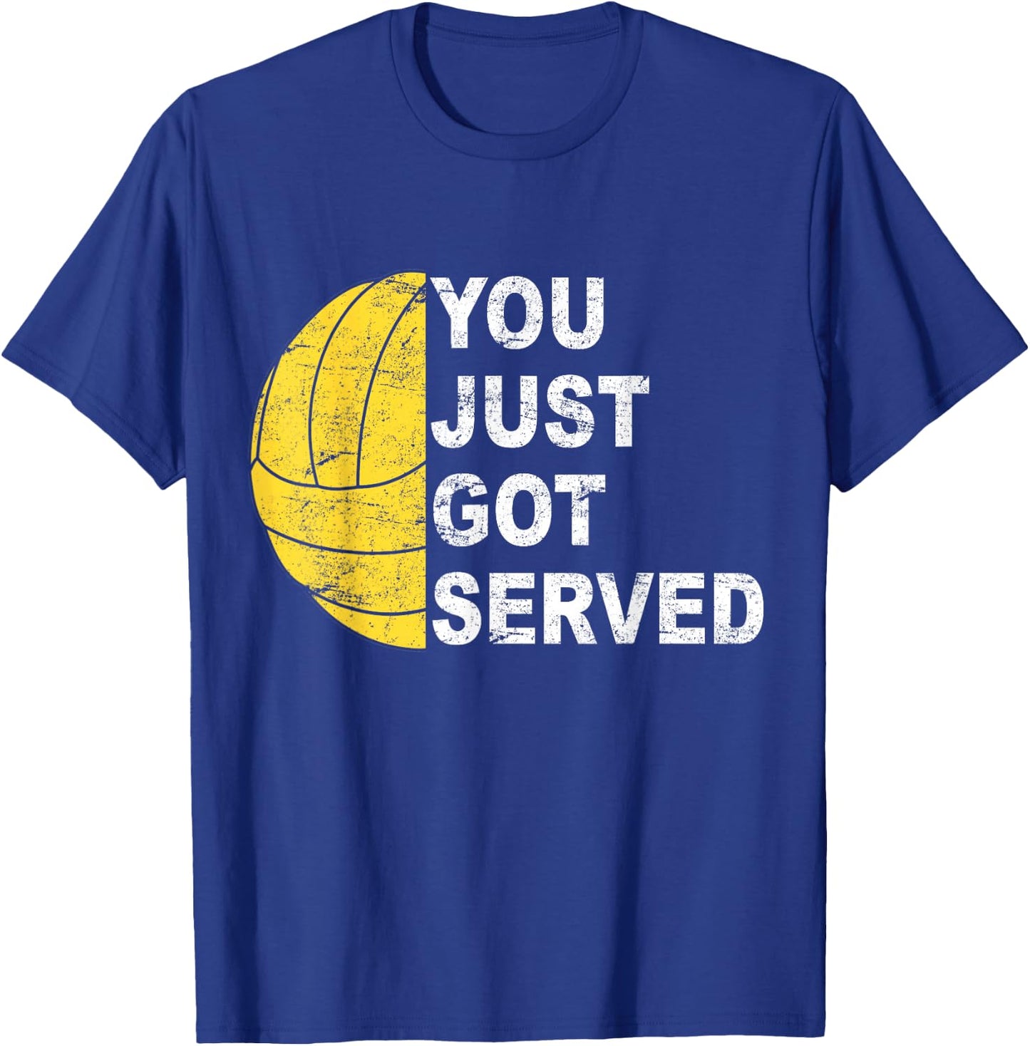 You just got served Volleyball player T-Shirt - T-Shirt | Royal
