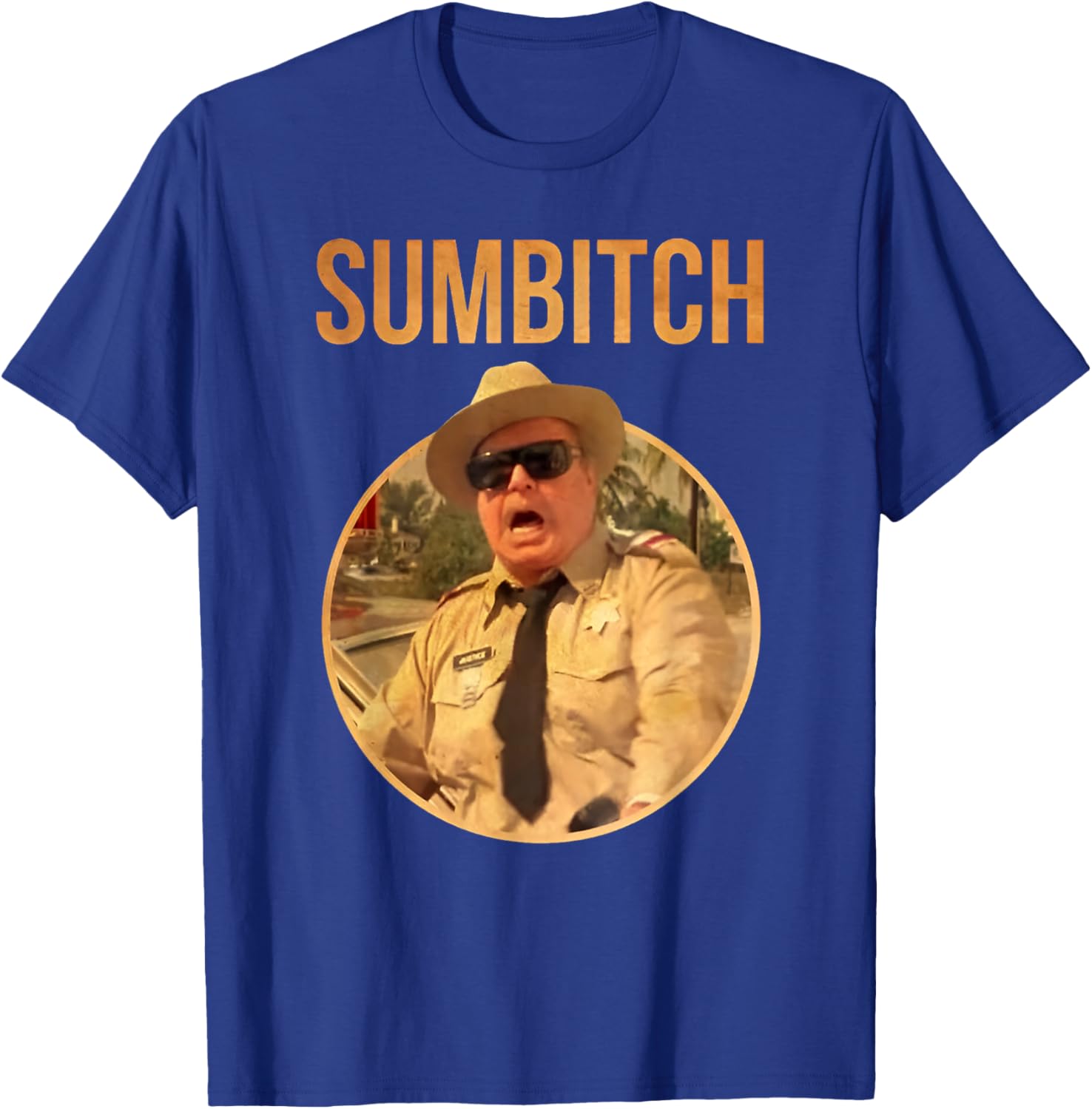 Police Sumbitch T-Shirt - T-Shirt | Royal