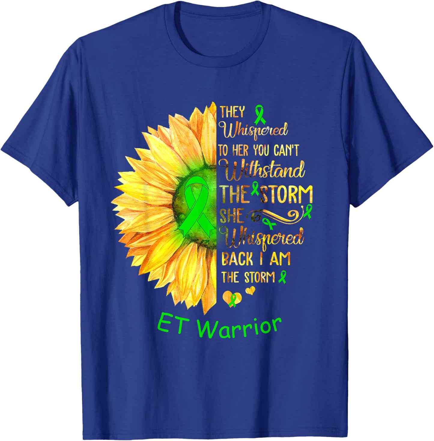 I am the Storm ET Warrior T-Shirt - T-Shirt | Royal