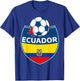 Ecuador Flag Ecuadorian Pride Lovers T-Shirt - T-Shirt | Royal
