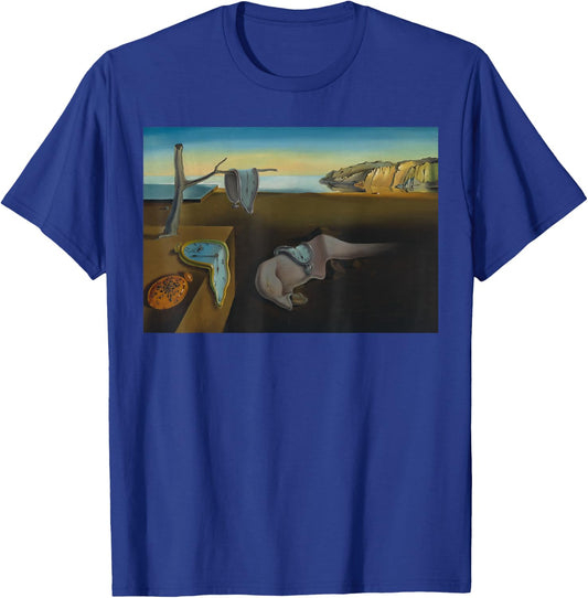 The Persistence of Memory Famous Painting By Dali T-Shirt - T-Shirt | Royal