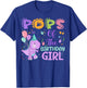 Pops Of The Birthday Girl Dinosaur Saurus Rex Party T-Shirt - T-Shirt | Royal