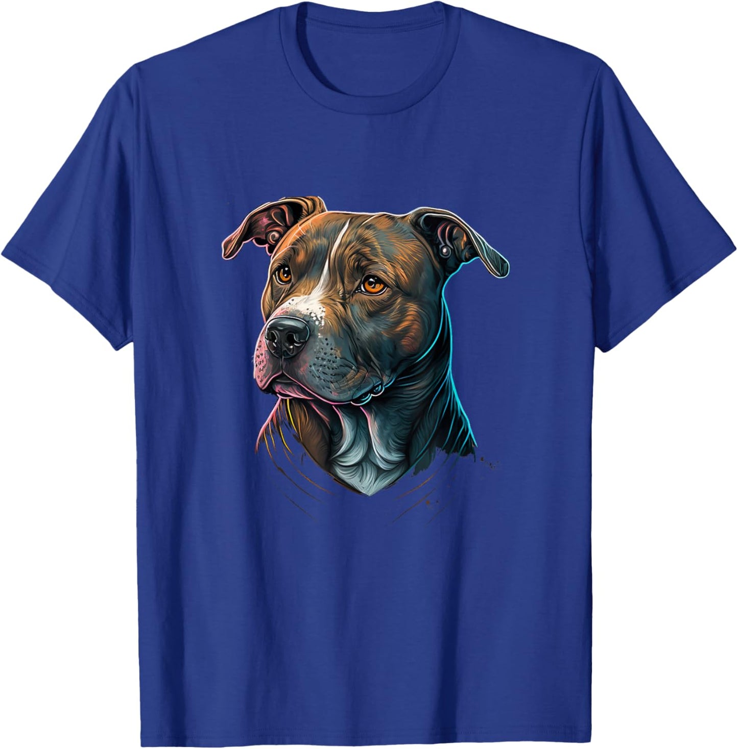Amstaff Hundemama American Staffordshire Terrier T-Shirt - T-Shirt | Royal