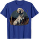 Weimaraner Hunter on Weimaraner Game Hunting T-Shirt - T-Shirt | Royal