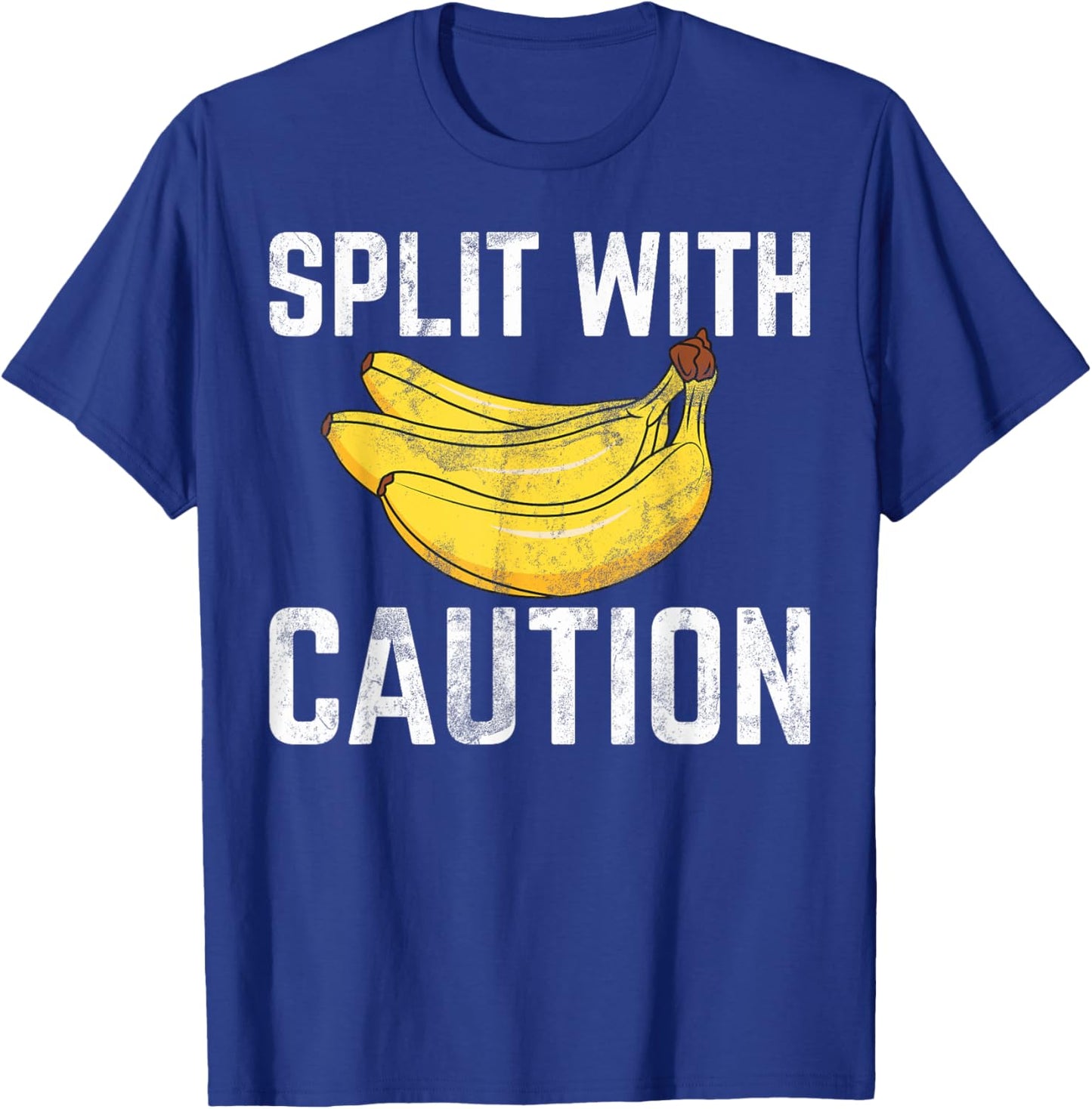 Split with Caution Banana T-Shirt - T-Shirt | Royal