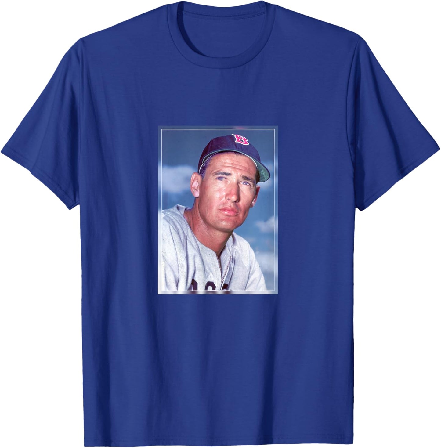 Ted Williams_Baseball_020 T-Shirt - T-Shirt | Royal