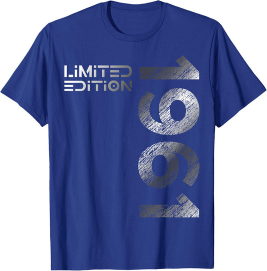 65. Geburtstag Limited Edition Jahrgang 1961 Mann Frau T-Shirt - T-Shirt | Royal