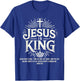 Jesus Is King Christian John 14:6 Bible Verse Costume T-Shirt - T-Shirt | Royal