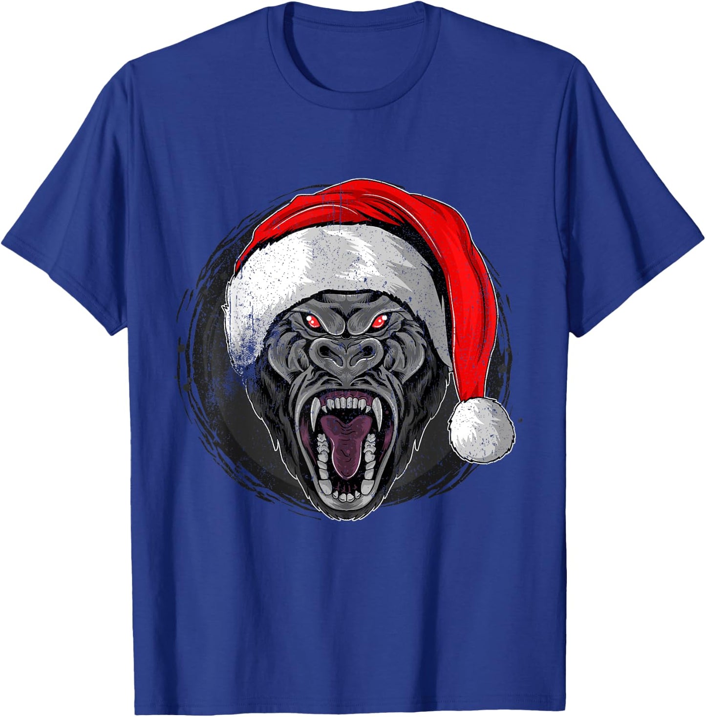 Christmas Gorilla Costume, Funny Gorilla Christmas Pjs T-Shirt - T-Shirt | Royal