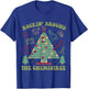 Lab Tech Christmas Shirt Rocking Around Chemistree T-Shirt - T-Shirt | Royal