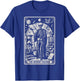 Funny Skeleton History Teacher Tarot Card Astrology Witch T-Shirt - T-Shirt | Royal