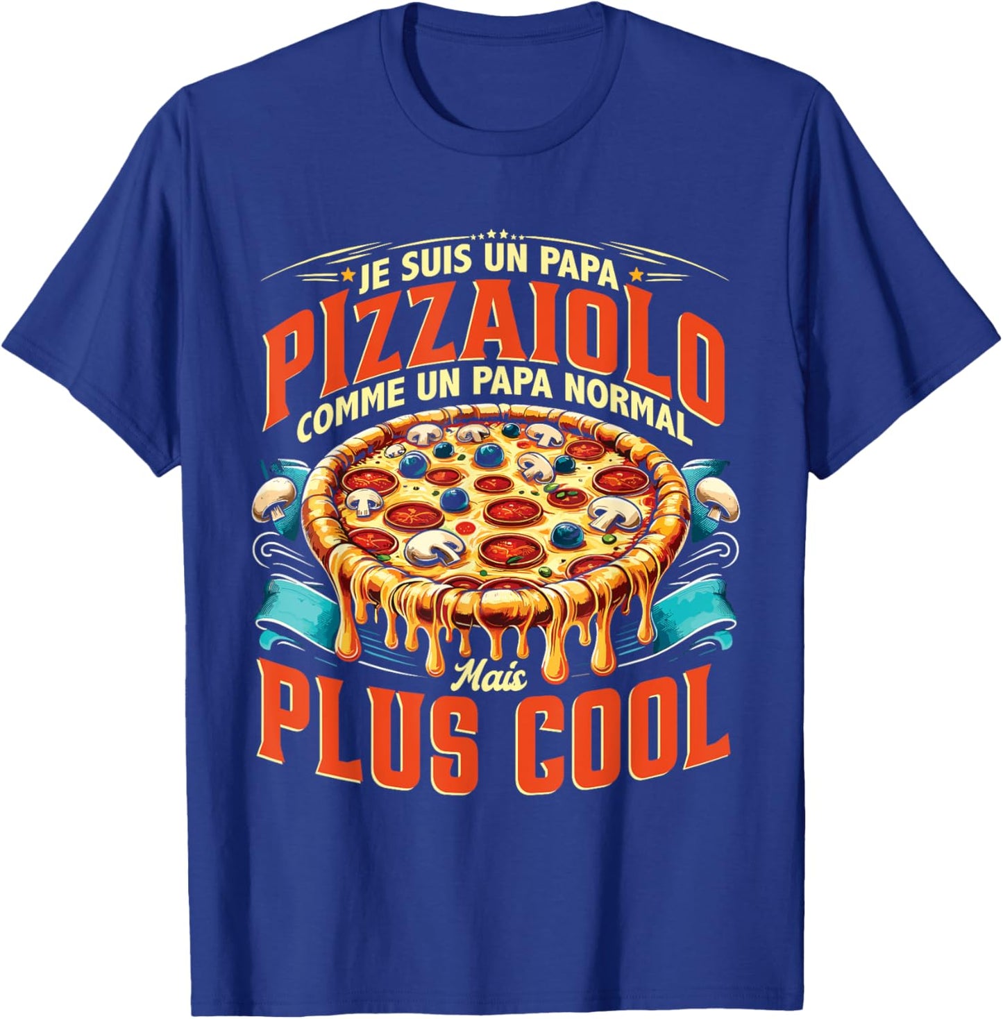 Pizzamaker Pizzeria Pizza Maker Italian Pastry Chef , Black, S T-Shirt - T-Shirt | Royal