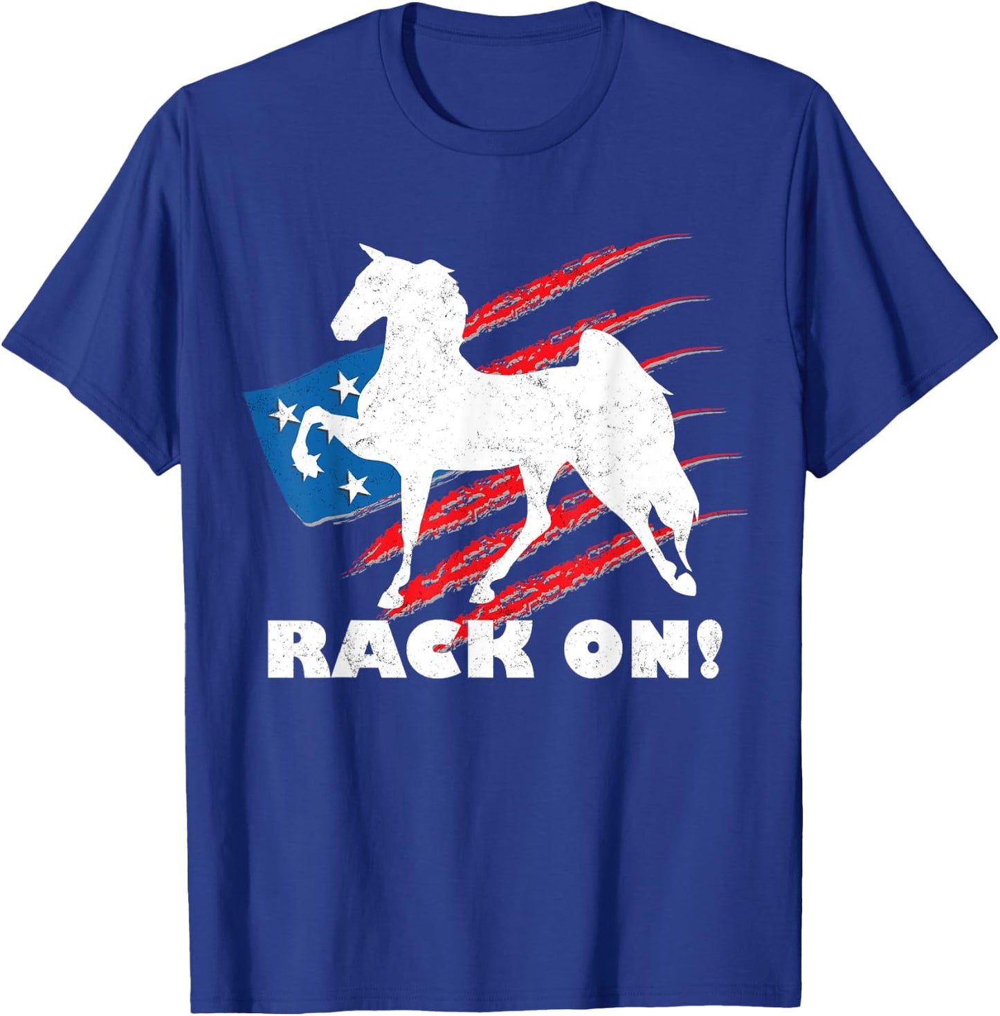 American Saddlebred Horse Training Gaited Horses Equitation T-Shirt - T-Shirt | Royal