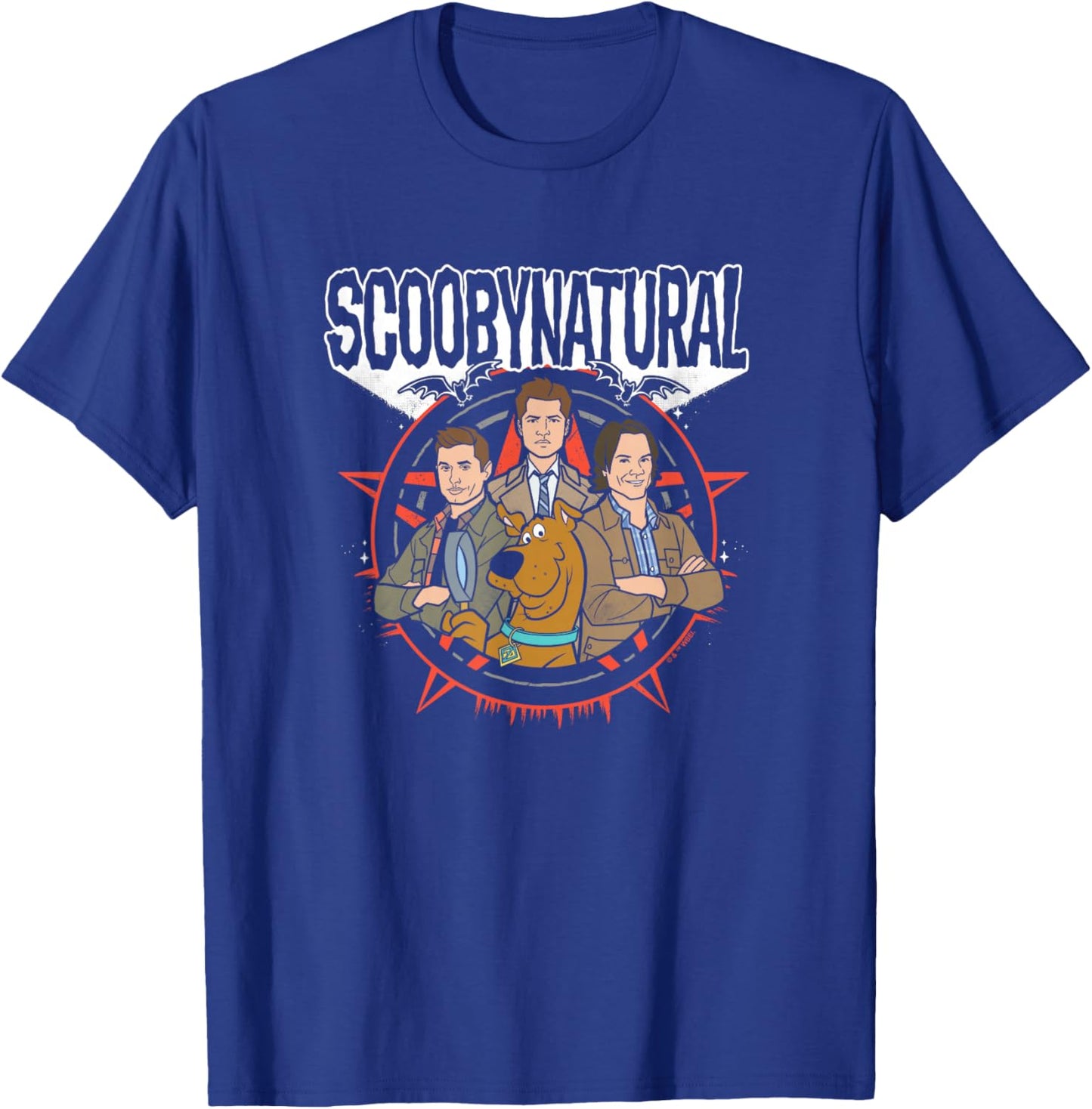 Supernatural - Adults, Black, S, Short Sleeve, Classic Fit, Cotton, Polyester, Scoobynatural T-Shirt - T-Shirt | Royal