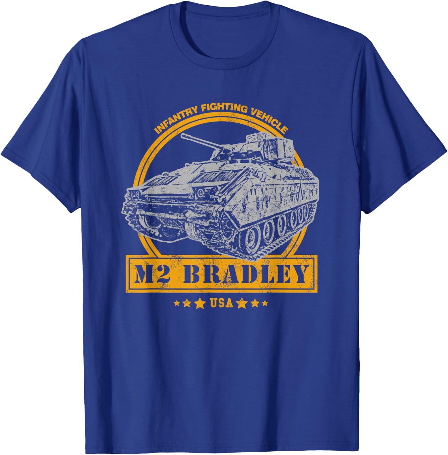 M2 Bradley IFV - Bradley Infantry Fighting Vehicle T-Shirt - T-Shirt | Royal