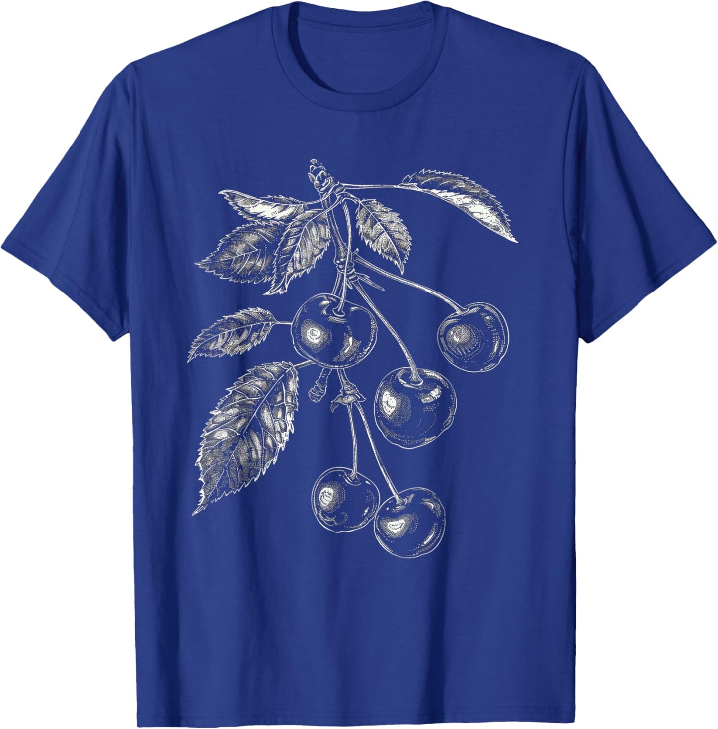 Vintage Cherry T-Shirt - T-Shirt | Royal