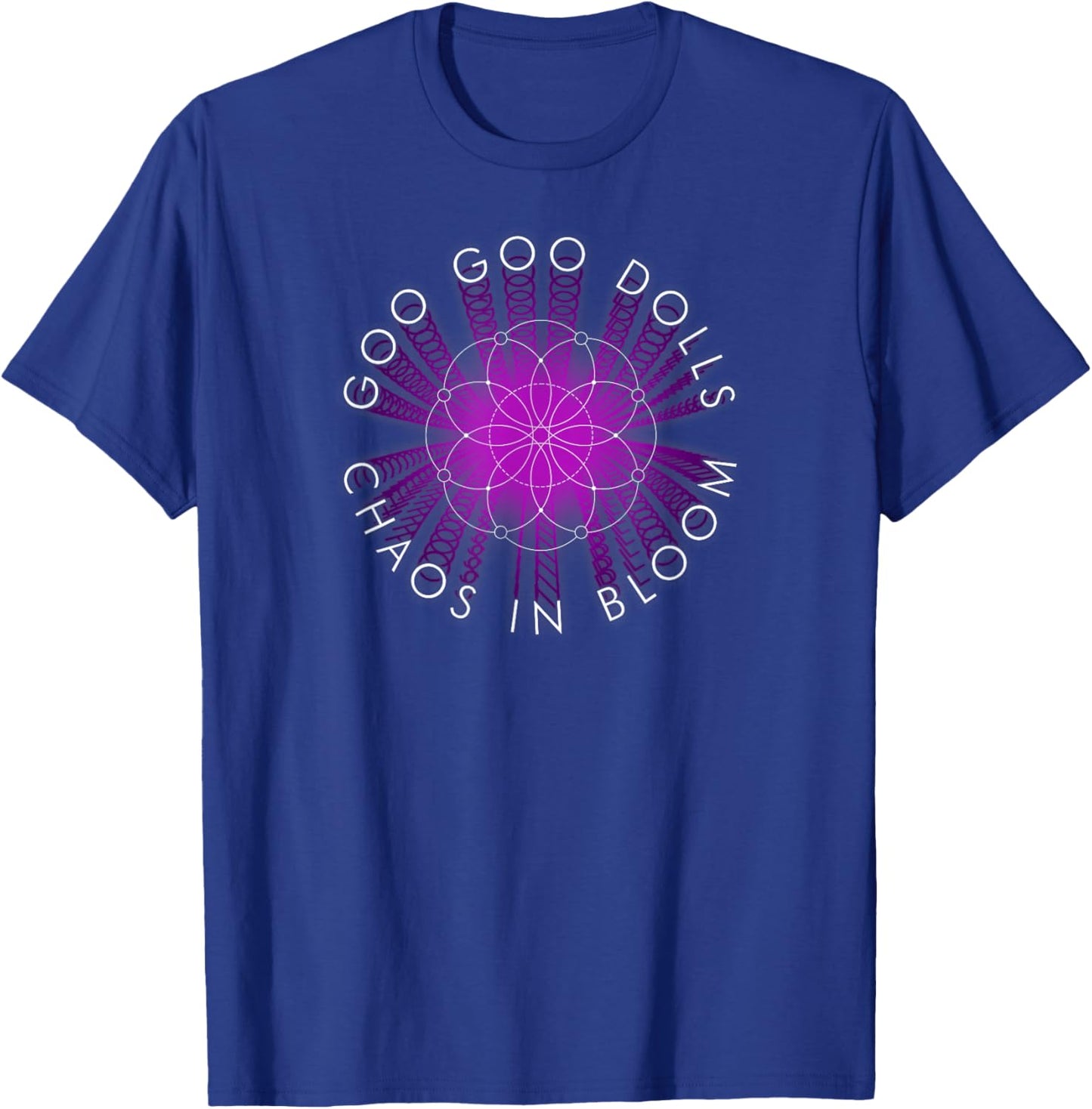 Goo Goo Dolls Chaos Venn Diagram T-Shirt - T-Shirt | Royal