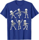 Dancing Skeletons Dance Challenge Boys Girl Kids Halloween Small T-Shirt - T-Shirt | Royal