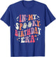 In My Spooky Birthday Era Funny Spooky Halloween Birthday T-Shirt - T-Shirt | Royal
