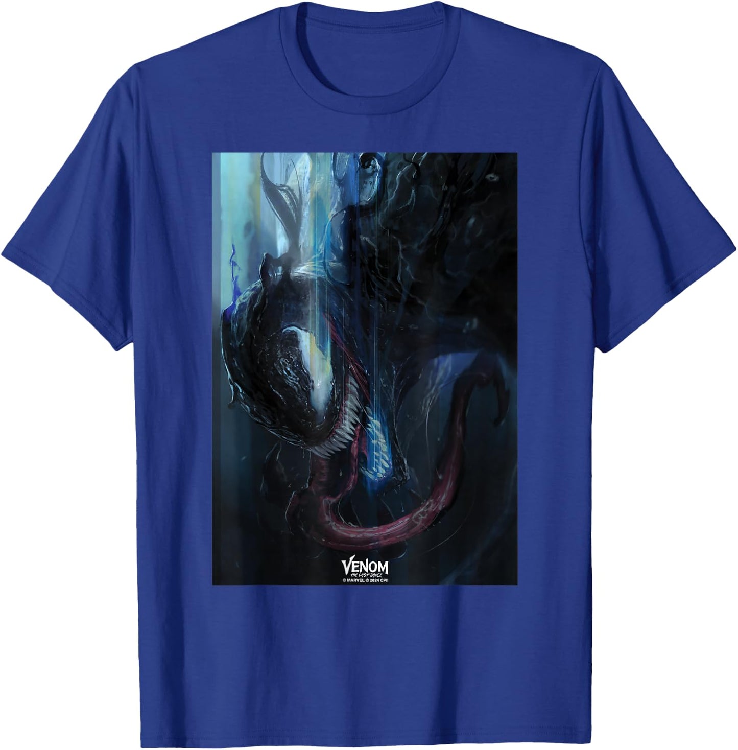 Marvel Venom: The Last Dance Venom Symbiote Streak Art T-Shirt - T-Shirt | Royal