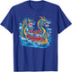 Dragon Boat Racing Paddler Dragonboating Dragonboat T-Shirt - T-Shirt | Royal