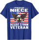 Proud Niece Of Desert Storm Veteran Persian Gulf War Vet T-Shirt - T-Shirt | Royal