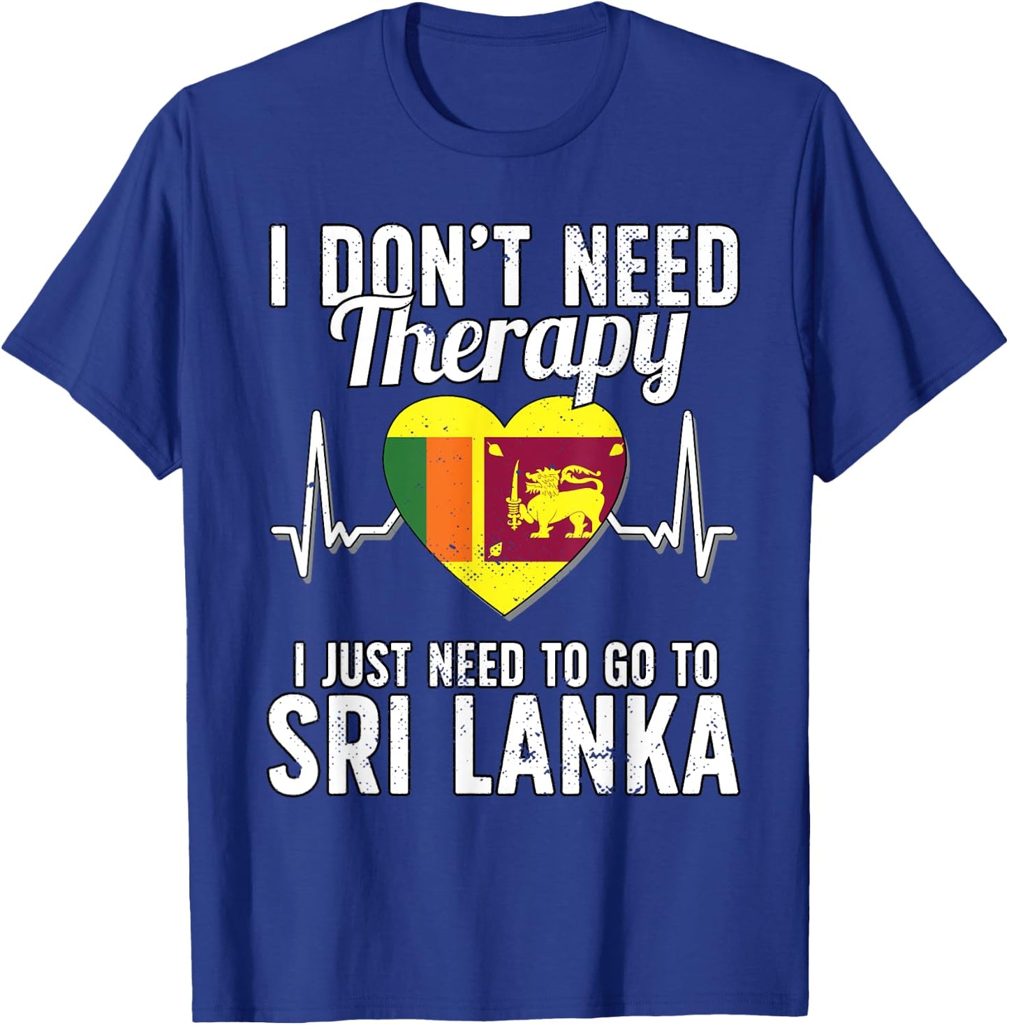 Sri Lanka Flag I Vacation Sri Lanka T-Shirt - T-Shirt | Royal