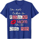 I'm Not Like A Regular Mom I'm A Cool Mom Happy Mother's Day T-Shirt - T-Shirt | Royal