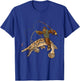Alligator Gar Fishing Bigfoot Fisherman , Small, Black T-Shirt - T-Shirt | Royal