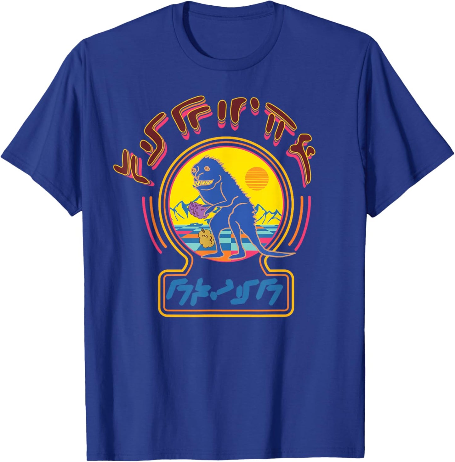 Marvel Guardians of the Galaxy Volume 3 Alien Creature Sign T-Shirt - T-Shirt | Royal