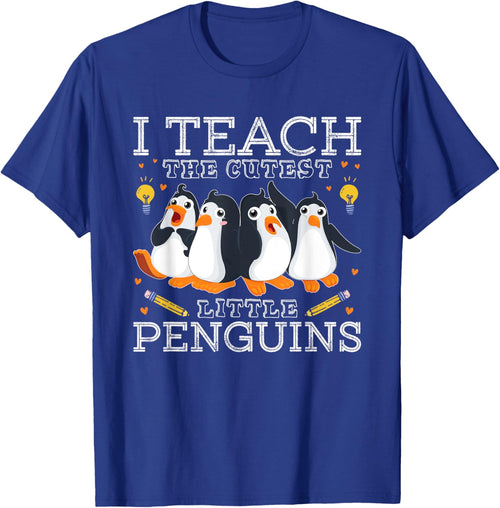 I Teach The Cutest Little Penguins Cute School Teacher