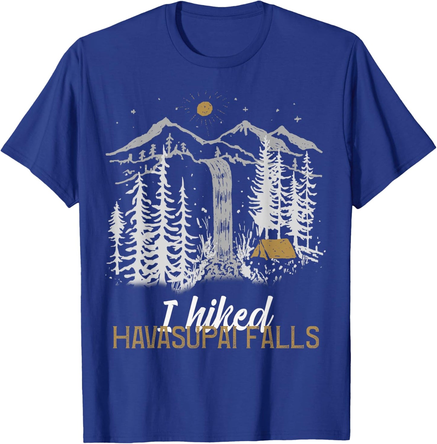 Havasu Falls Grand Canyon Arizona hiking camping - Havasupai T-Shirt - T-Shirt | Royal