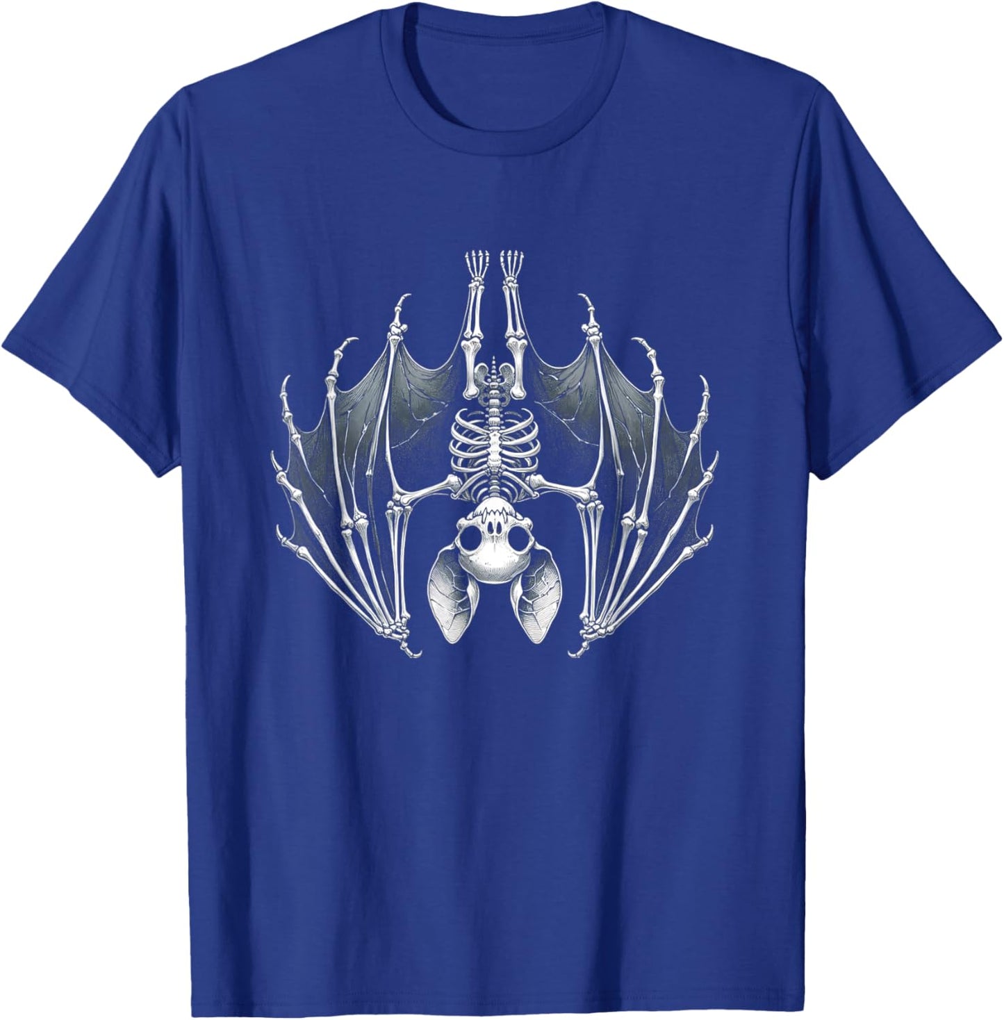 Vintage Bats Animal Outfits Kawaii Bat Skeleton Funny Outfit T-Shirt - T-Shirt | Royal