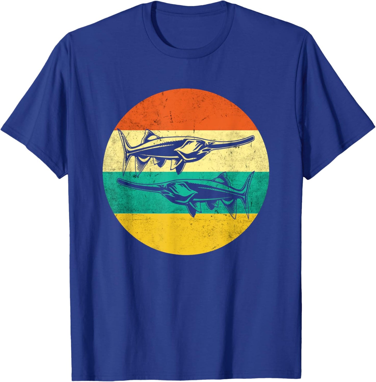 Vintage Love Paddlefish Vintage Paddlefish T-Shirt - T-Shirt | Royal