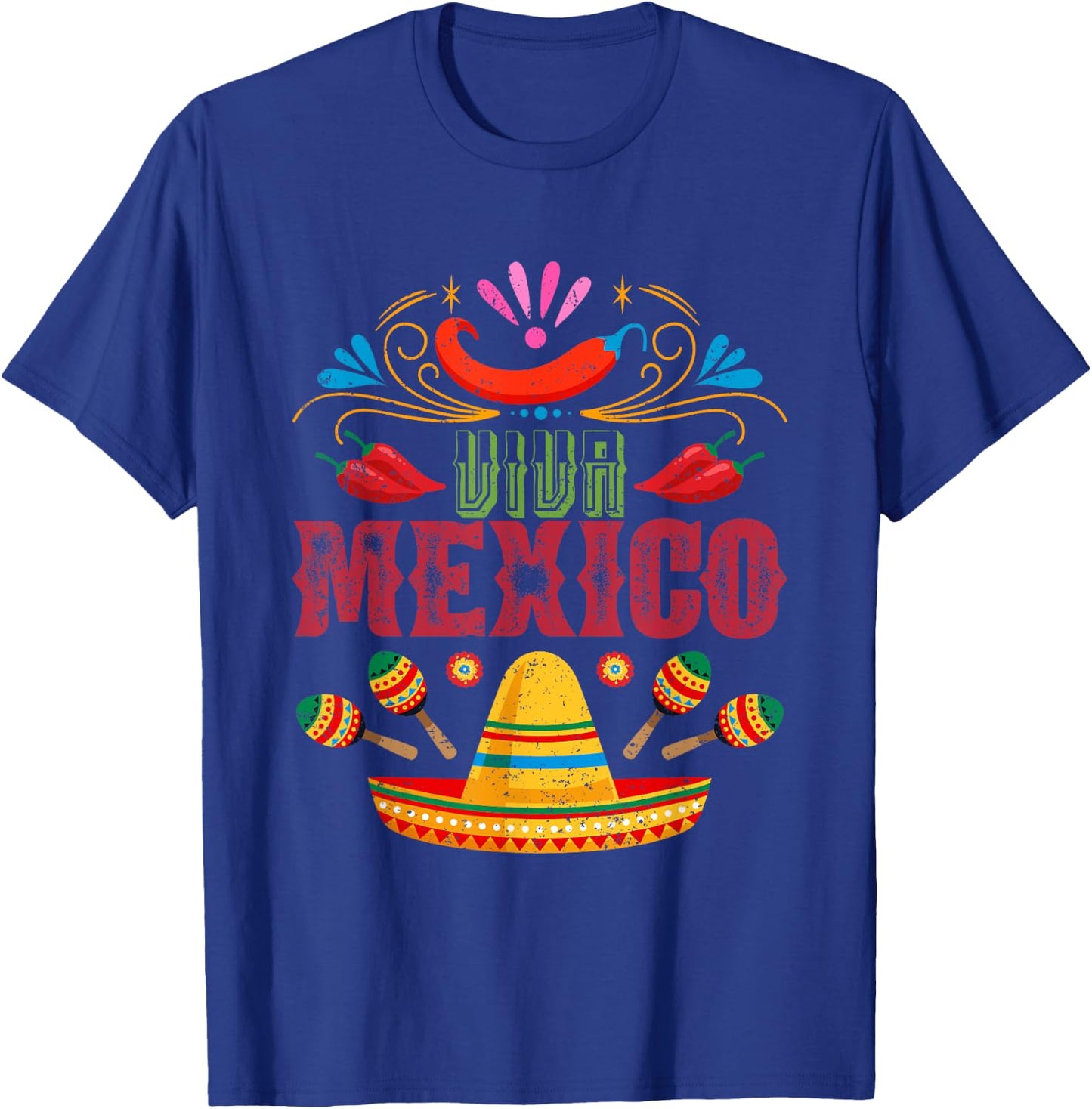 Viva Mexico T-Shirt - T-Shirt | Royal