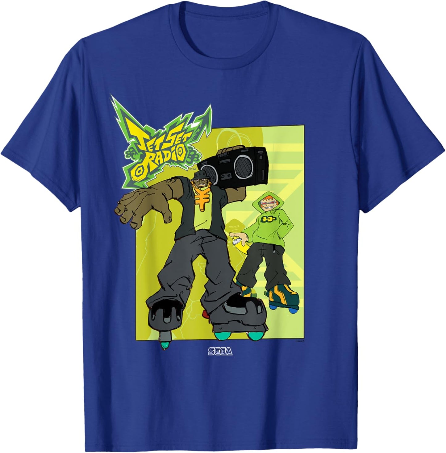 Jet Set Radio duo Combo, Yo-Yo SEGA Dreamcast video game T-Shirt - T-Shirt | Royal