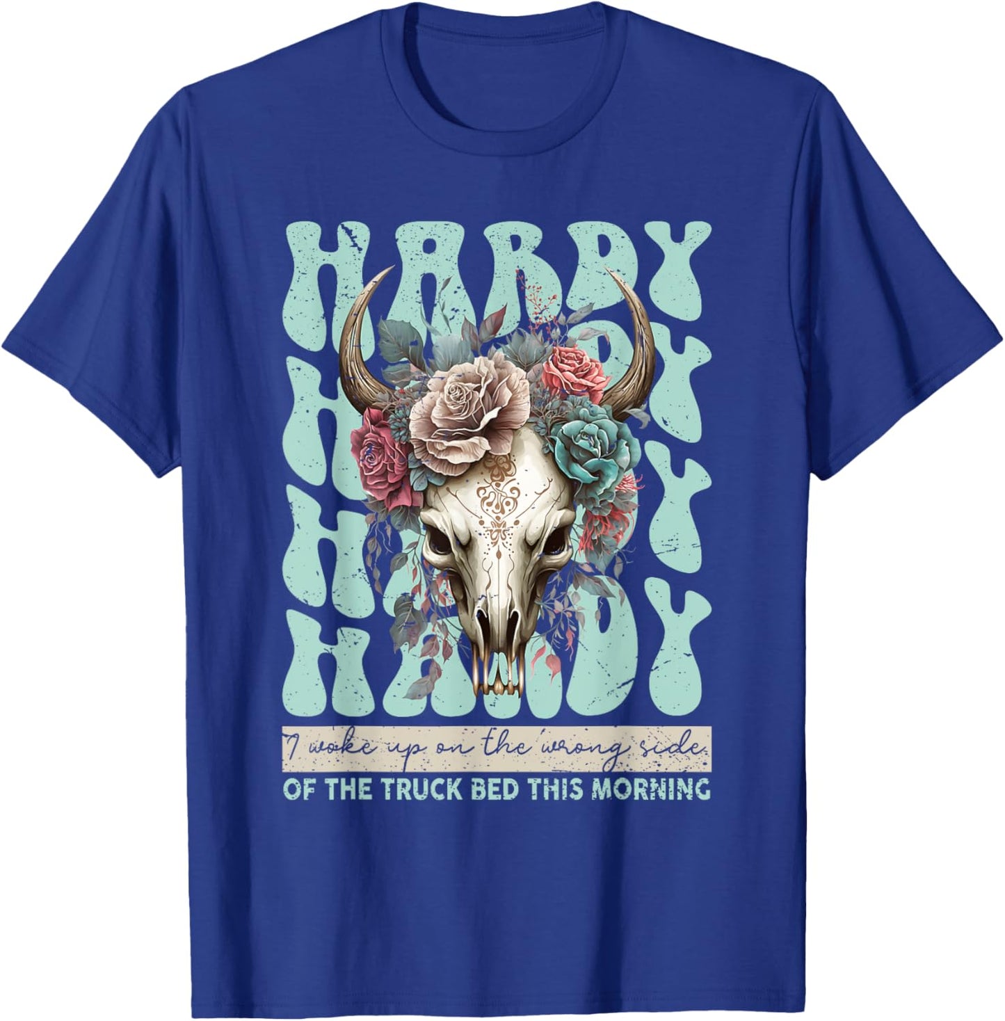 Retro Country Western Cowboy Fouth Of July Meme T-Shirt - T-Shirt | Royal