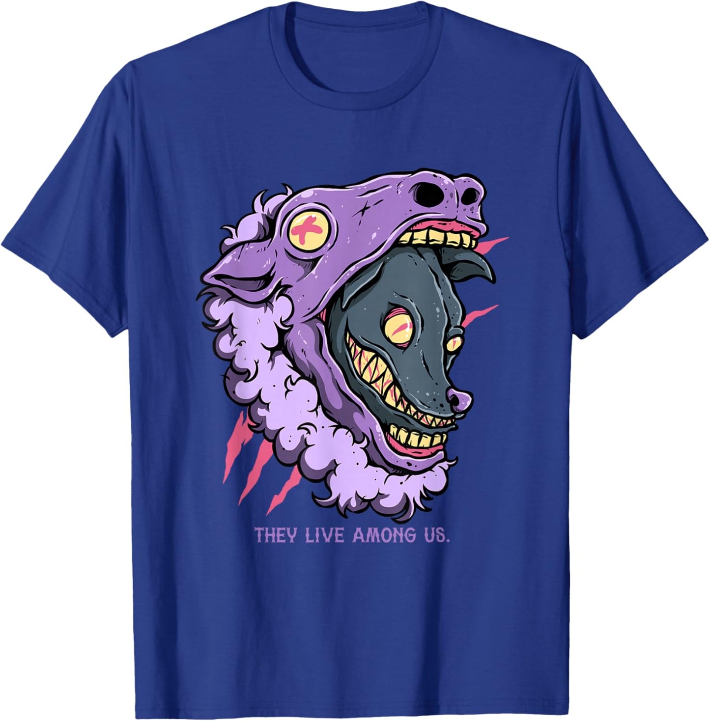 Wolf in Sheep Trust No One Manipulative They Live Among Us T-Shirt - T-Shirt | Royal