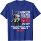 I Would Rather Stand With God, Faith In Jesus & Christian T-Shirt - T-Shirt | Royal