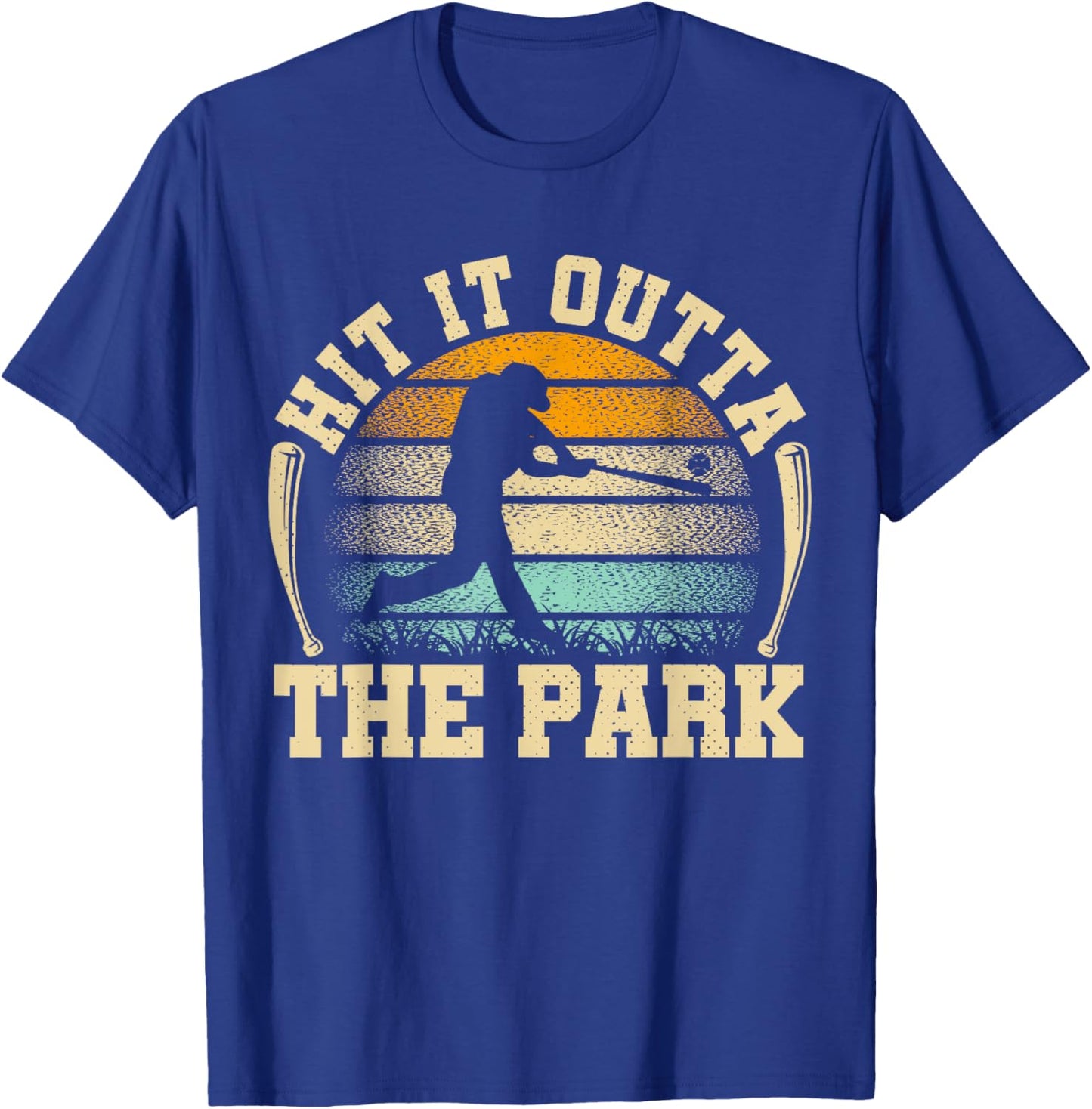 Hit It Outta The Park T-Shirt - T-Shirt | Royal